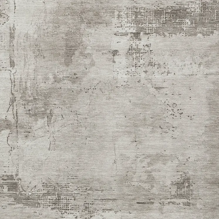 8' X 10' Beige And Gray Abstract Washable Indoor Outdoor Area Rug