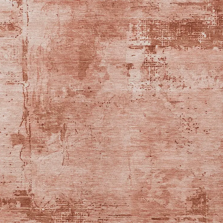10' X 14' Crimson And Ivory Abstract Washable Indoor Outdoor Area Rug