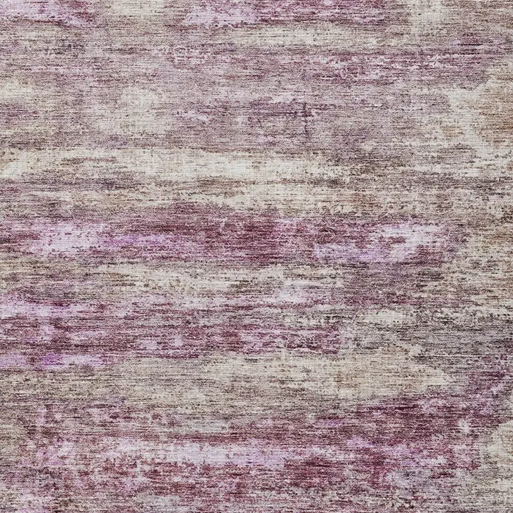 10' X 14' Blush Brown And Beige Abstract Washable Indoor Outdoor Area Rug
