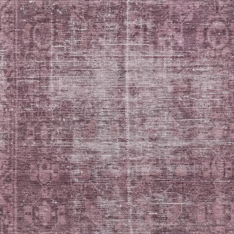 10' X 14' Merlot Oriental Washable Indoor Outdoor Area Rug