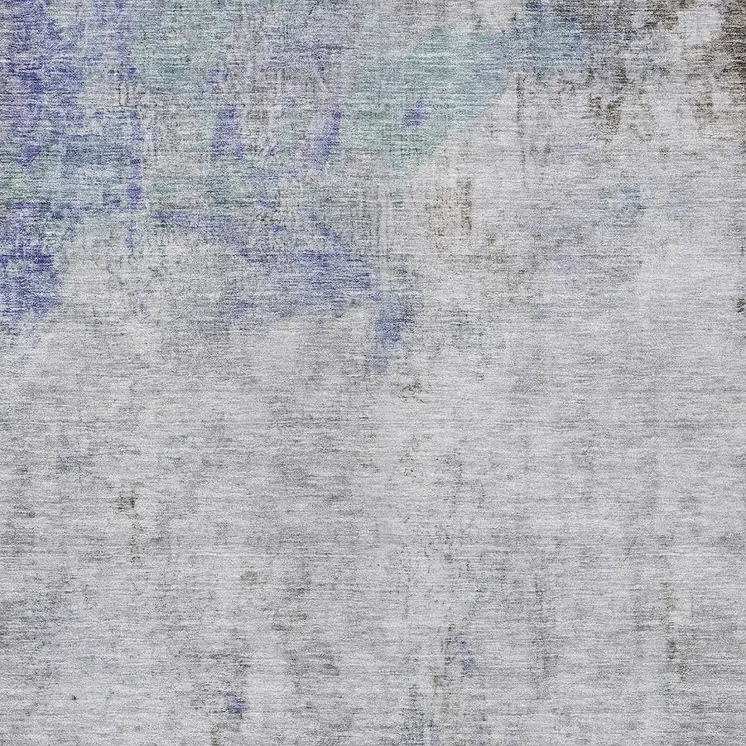 9' X 12' Brown Abstract Washable Indoor Outdoor Area Rug
