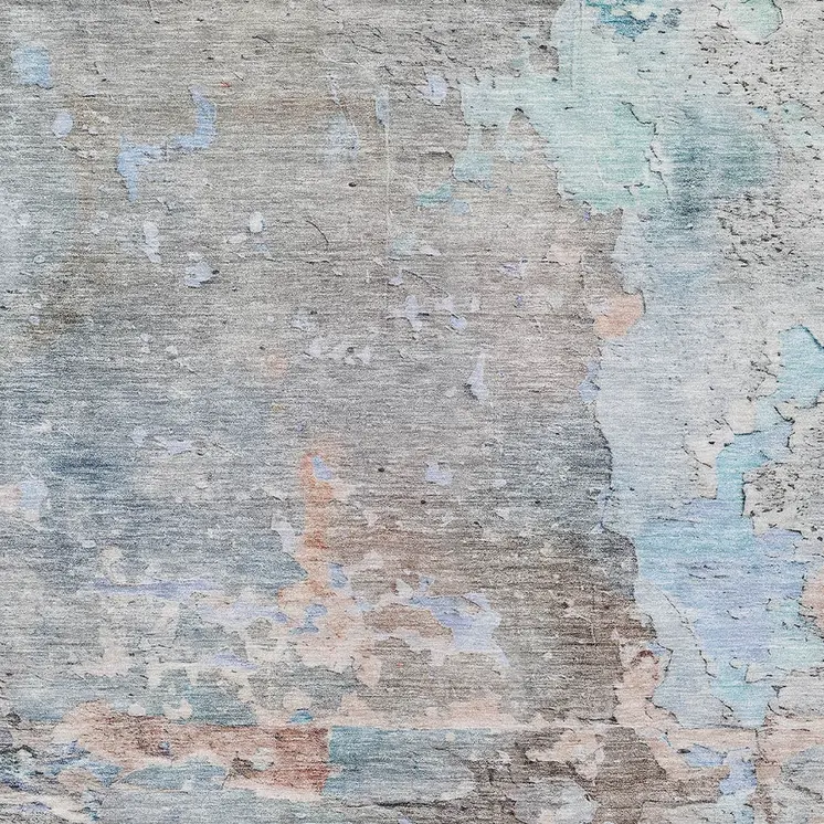 8' X 10' Taupe Abstract Washable Indoor Outdoor Area Rug