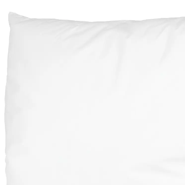 20" White Cotton Throw Pillow Insert