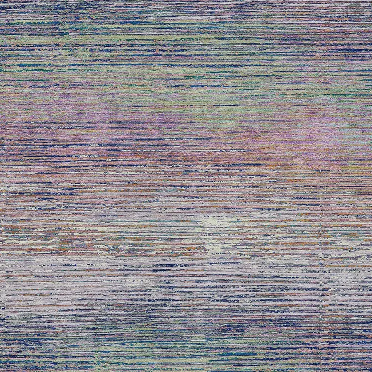 3' X 5' Blush Striped Washable Indoor Outdoor Area Rug
