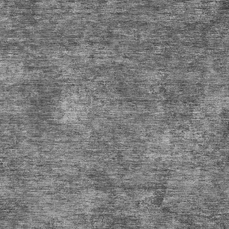 5' X 8' Gray And Smoky Black Abstract Washable Indoor Outdoor Area Rug