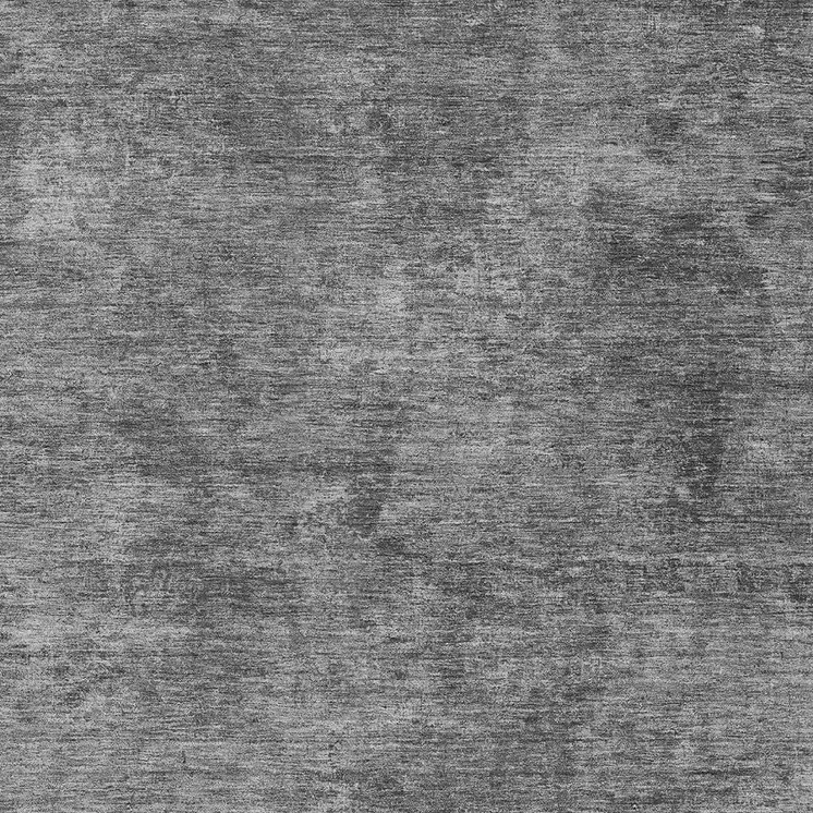8' X 10' Gray And Smoky Black Abstract Washable Indoor Outdoor Area Rug