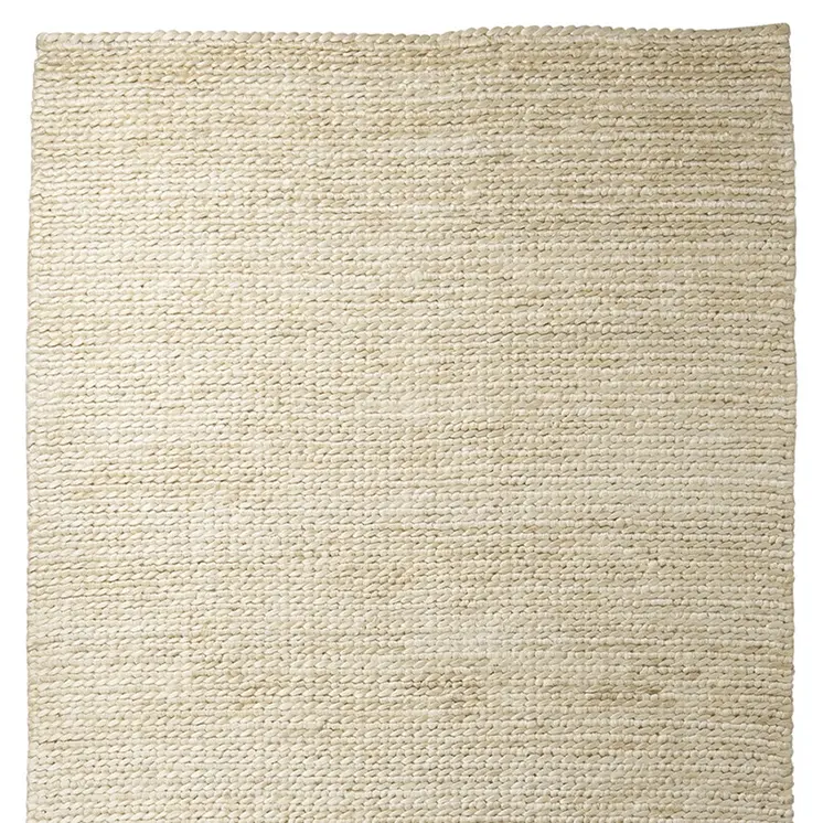 8' X 10' Natural Jute Hand Woven Area Rug