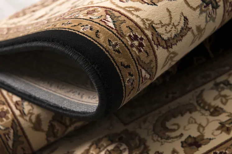 25' Runner Dark Gray Tan And Brown Oriental Runner Rug