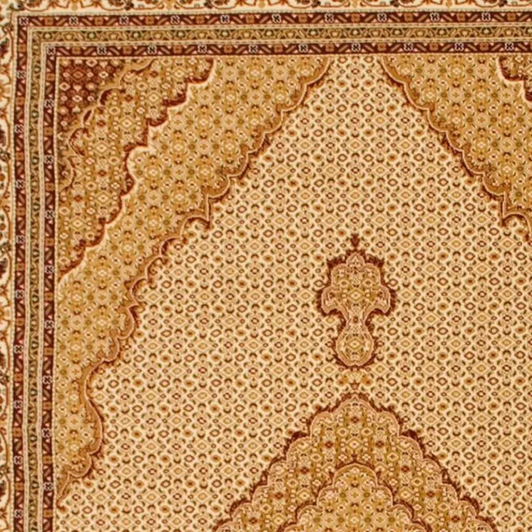 2' X 3' Red And Beige Oriental Area Rug