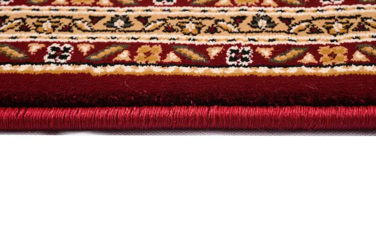 2' X 3' Red And Beige Oriental Area Rug