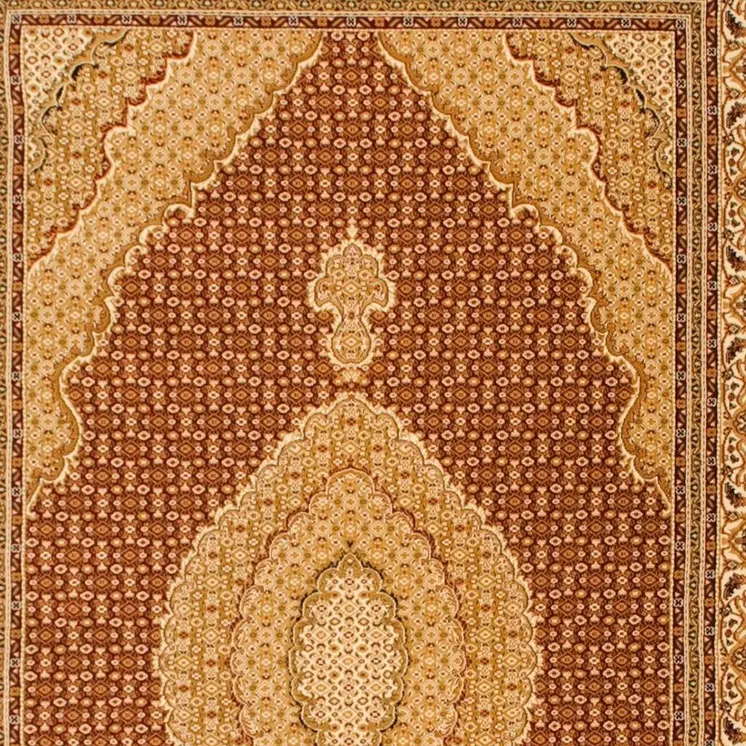 2' X 3' Red And Beige Oriental Area Rug