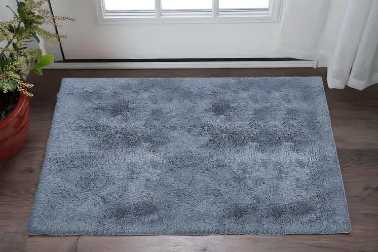 3' X 5' Gray Area Rug