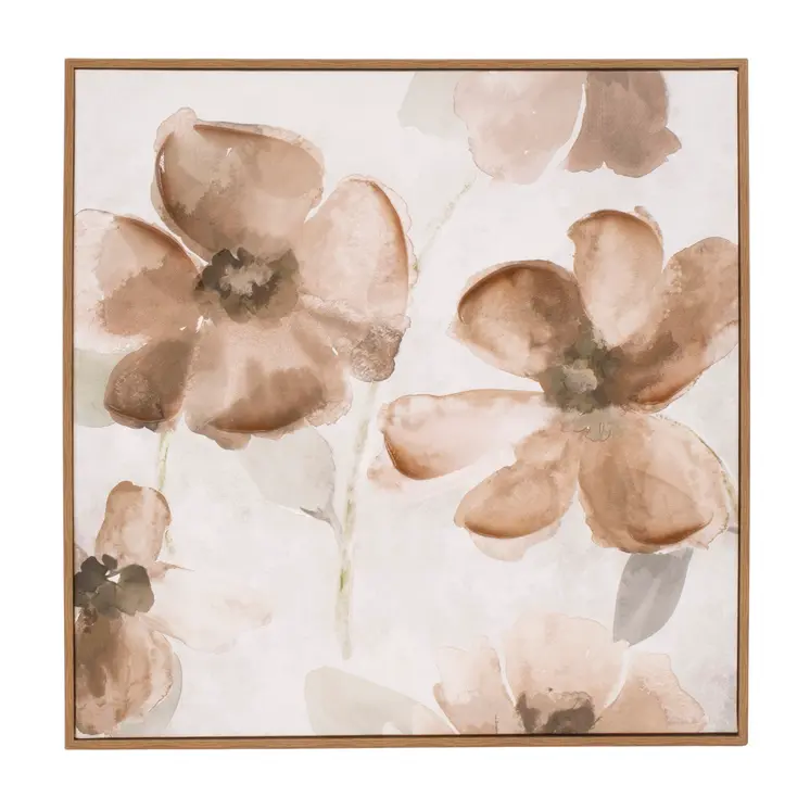 Set Of Two N And A Natural Framed Wall Art