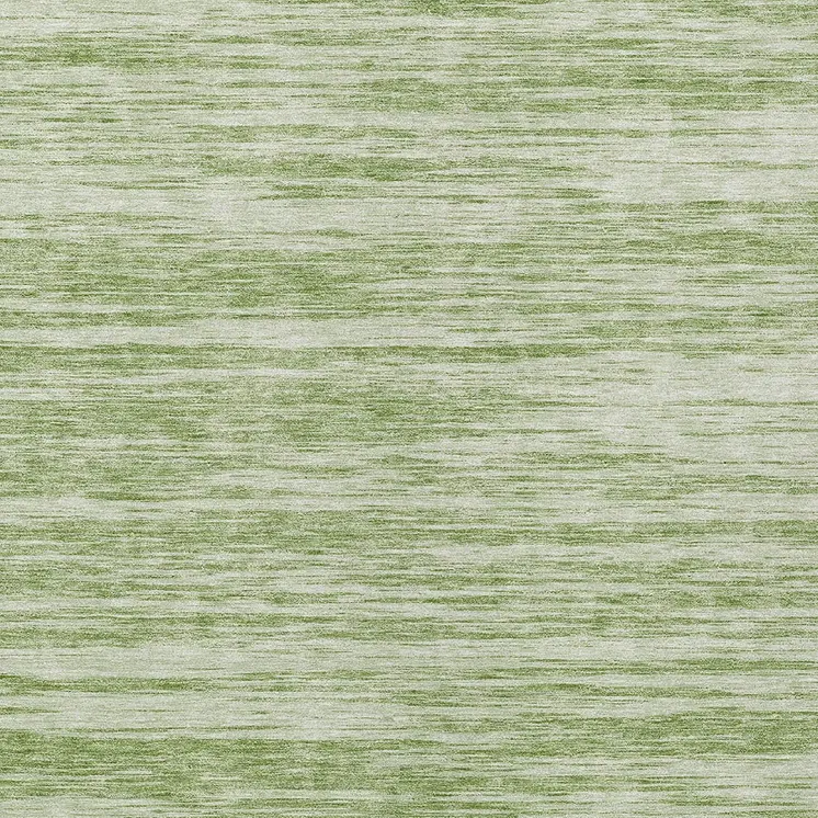 10' X 14' Sage And Ivory Abstract Washable Indoor Outdoor Area Rug