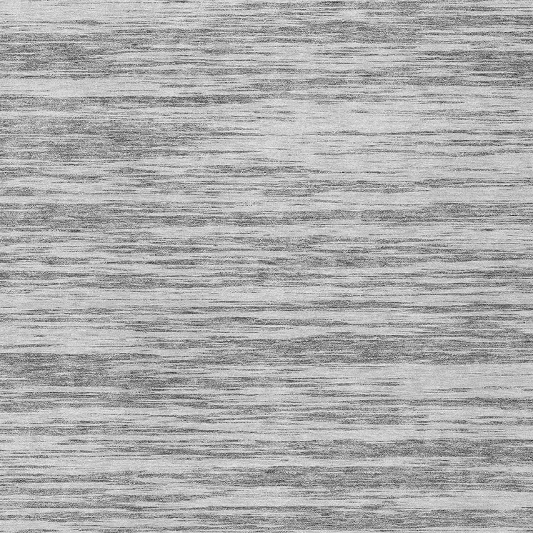 3' X 5' Gray And Ivory Abstract Washable Indoor Outdoor Area Rug