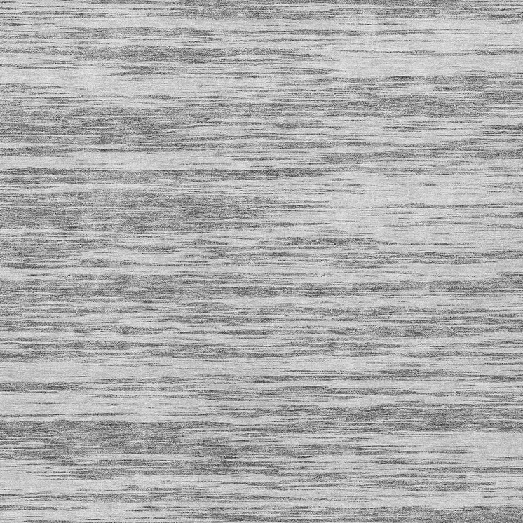 5' X 8' Gray And Ivory Abstract Washable Indoor Outdoor Area Rug