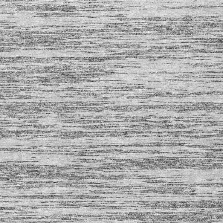 8' X 10' Gray And Ivory Abstract Washable Indoor Outdoor Area Rug