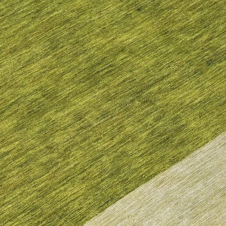 8' Olive Green Fern Green And Ivory Round Abstract Washable Indoor Outdoor Area Rug