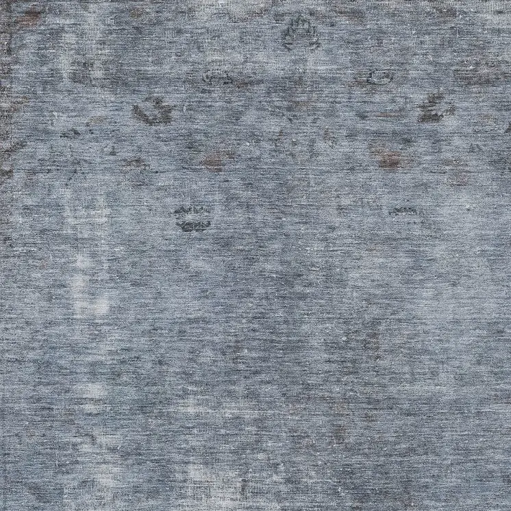 10' X 14' Blue And Gray Abstract Washable Indoor Outdoor Area Rug