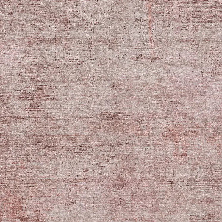 8' X 10' Blush And Pink Abstract Washable Indoor Outdoor Area Rug