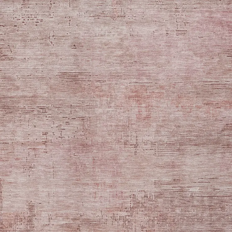9' X 12' Blush And Pink Abstract Washable Indoor Outdoor Area Rug