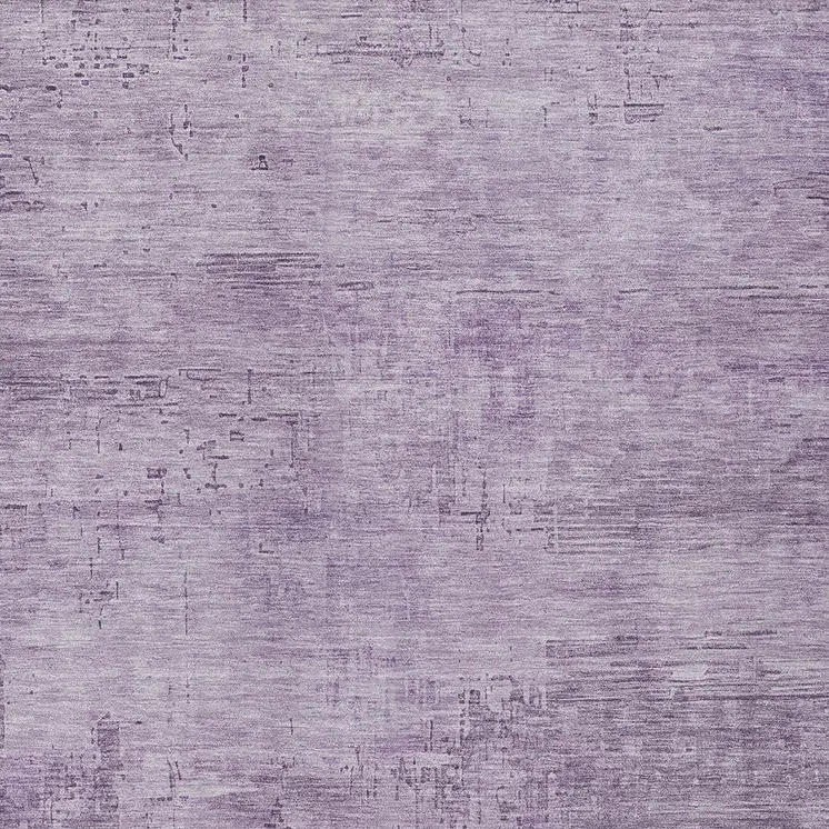 3' X 5' Lavender And Plum Abstract Washable Indoor Outdoor Area Rug