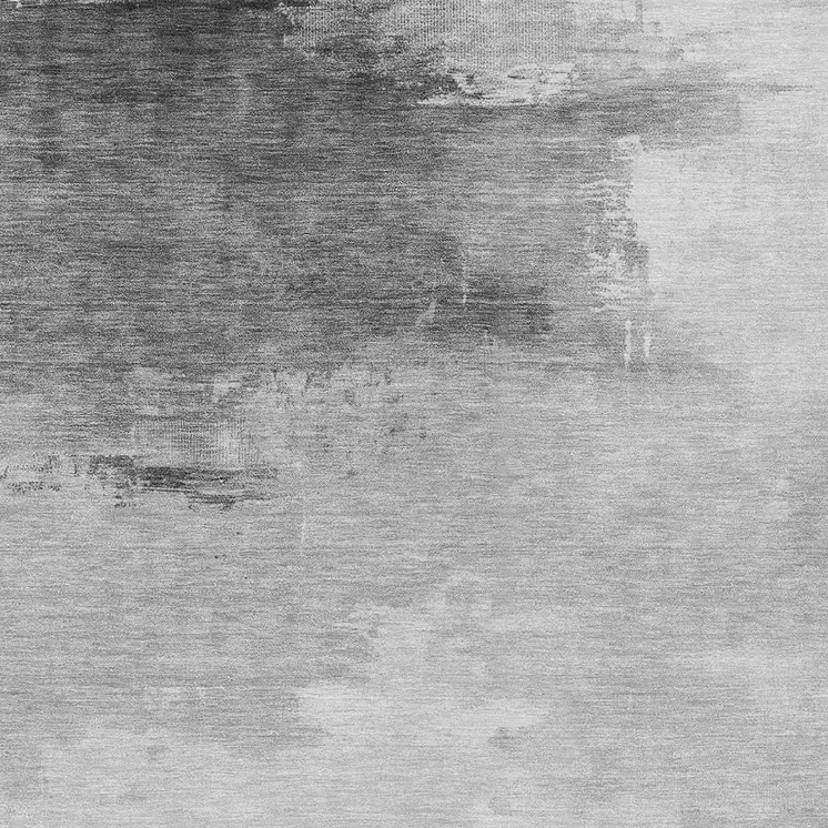 8' X 10' Gray And Silver Abstract Washable Indoor Outdoor Area Rug