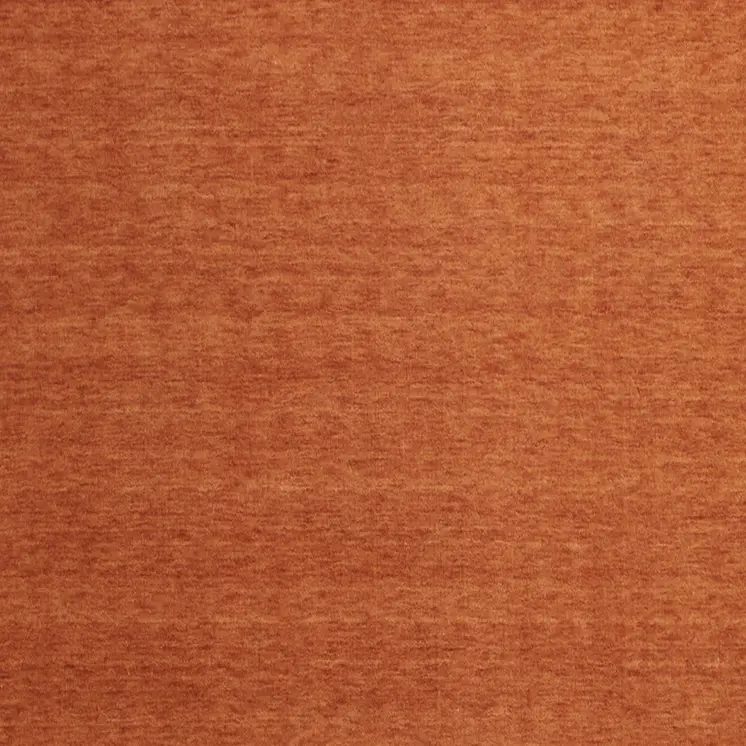 8' Orange Hand Woven Runner Rug