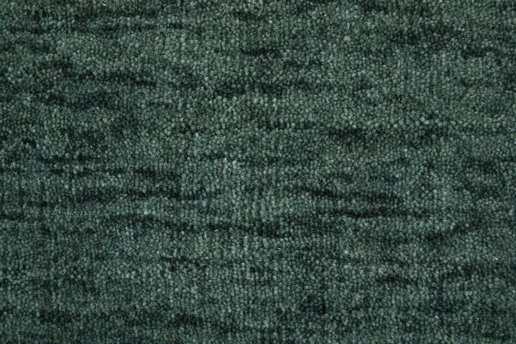 9' X 13' Green Hand Woven Area Rug