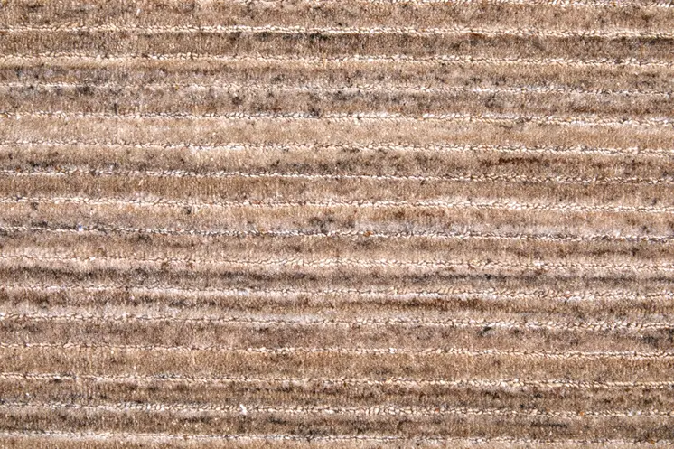 8' X 10' Tan Brown And Gray Hand Woven Distressed Area Rug