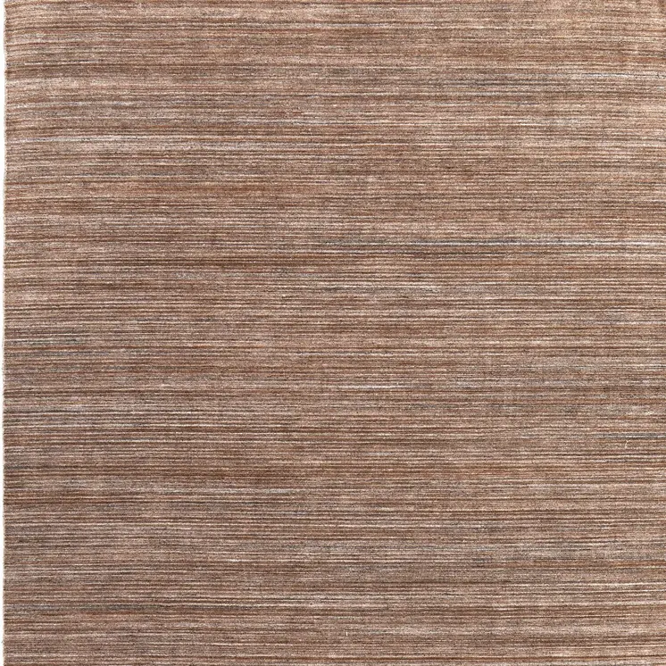 8' X 10' Brown Black And Gray Hand Woven Distressed Area Rug