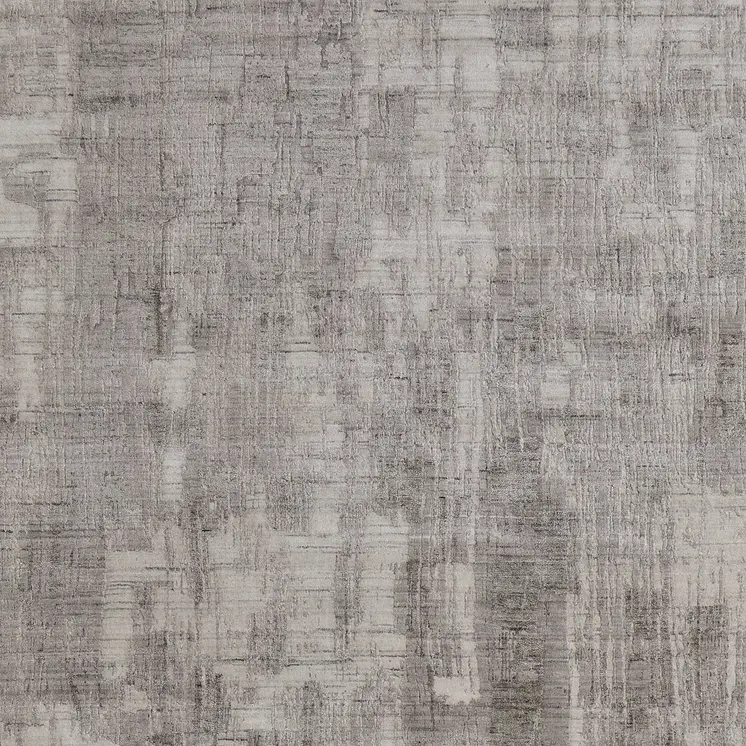 12' X 15' Gray And Ivory Abstract Hand Woven Distressed Area Rug