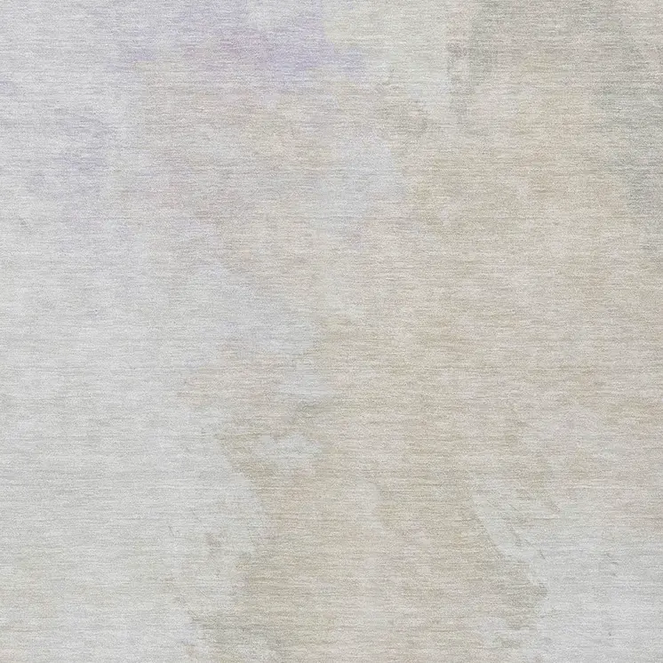 3' X 5' Beige Ivory And Lavender Abstract Washable Indoor Outdoor Area Rug