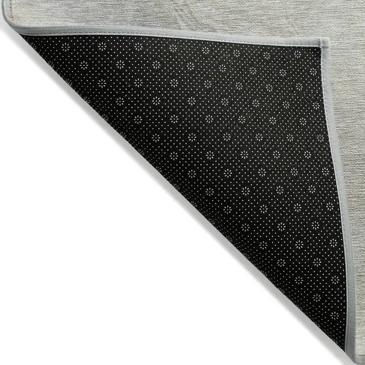 10' X 14' Beige Khaki And Gray Abstract Washable Indoor Outdoor Area Rug