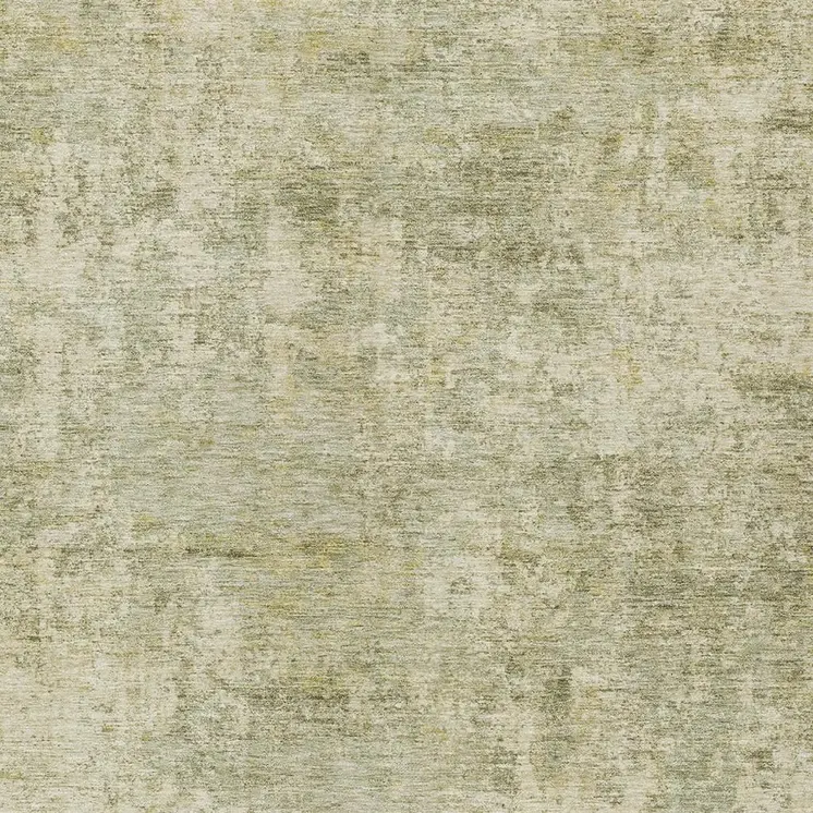 8' X 10' Sage And Beige Abstract Washable Indoor Outdoor Area Rug
