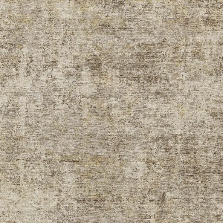 10' X 14' Taupe And Beige Abstract Washable Indoor Outdoor Area Rug