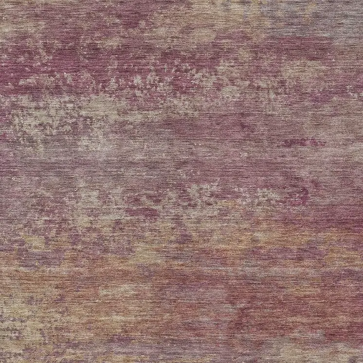 3' X 5' Merlot Beige And Blush Abstract Washable Indoor Outdoor Area Rug