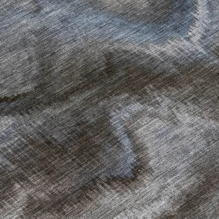9' X 12' Taupe And Ivory Abstract Washable Indoor Outdoor Area Rug