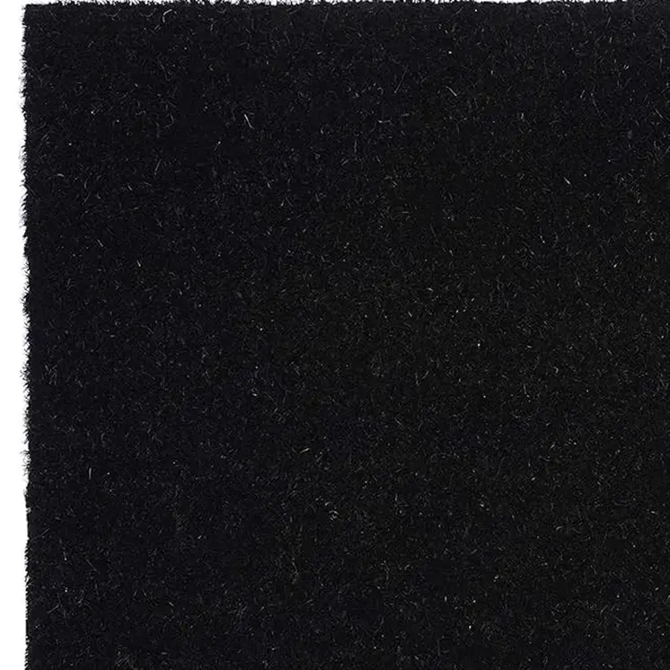 24" X 36" Black And White Coir Skull Outdoor Halloween Door Mat