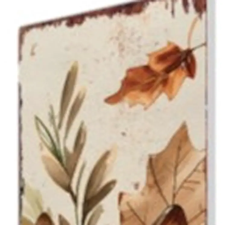42" Tan Orange And Off White Solid Wood Squirrels Garden Stake