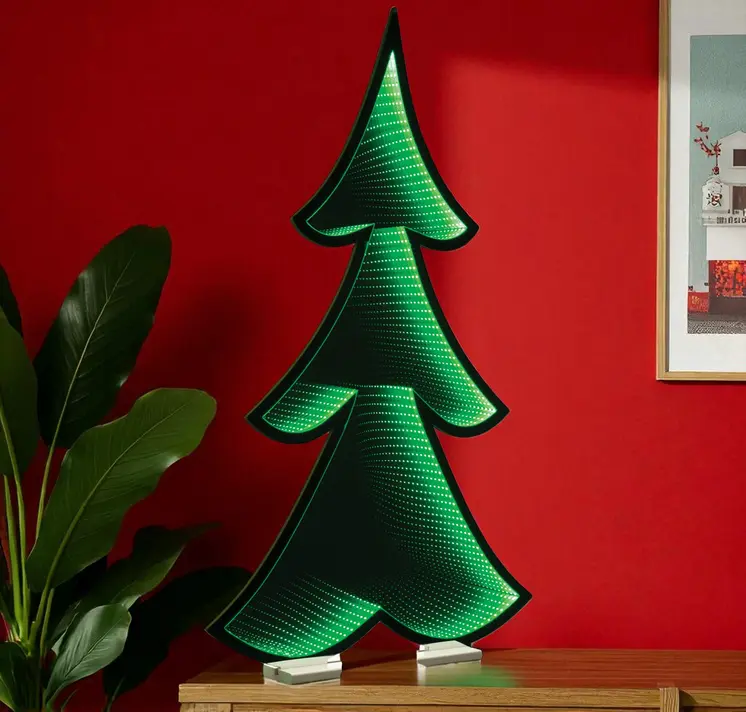 46" Green Acrylic Figurine with LED
