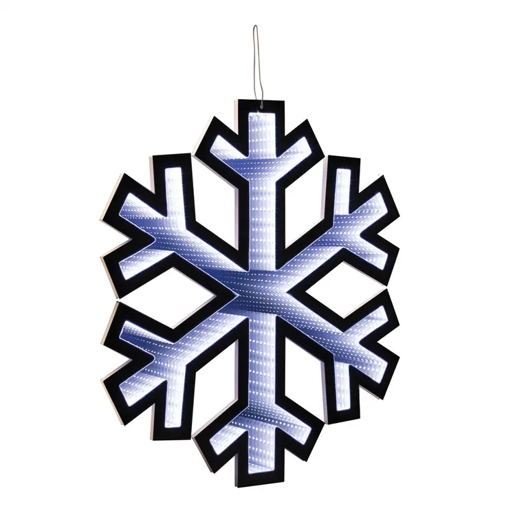 24" White Acrylic Figurine with LED