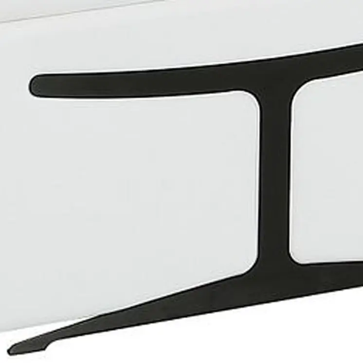 White Italian Leather Power Reclining U Shaped Eight Piece Corner Sectional With Console