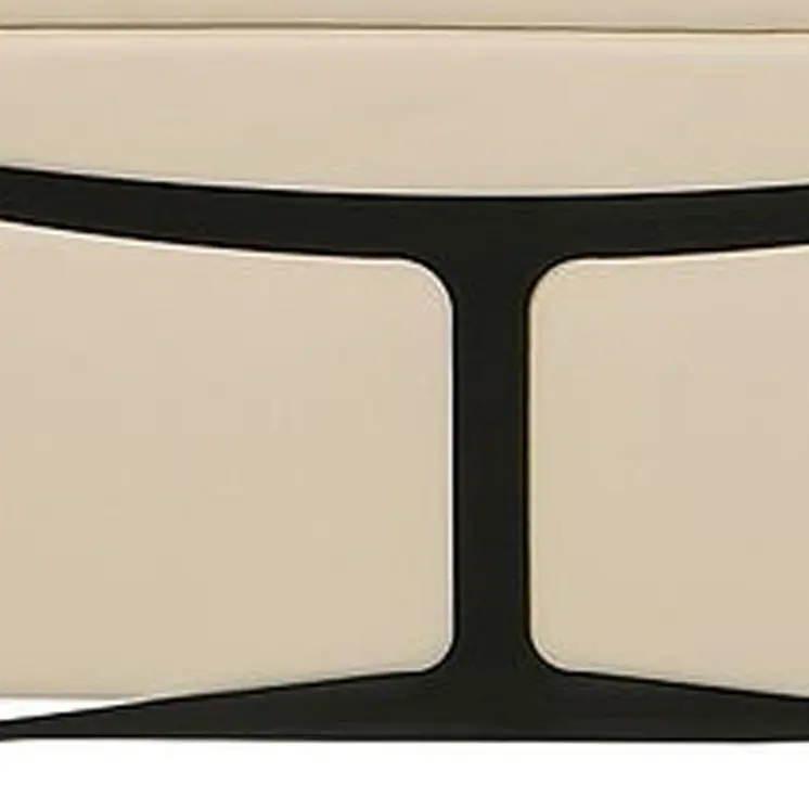 Beige Italian Leather Power Reclining U Shaped Ten Piece Corner Sectional With Console