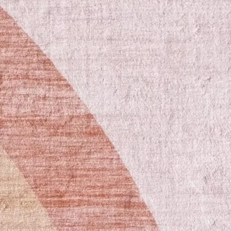 5' X 8' Pink Blue And Green Juvenile Rainbows Youthful Area Rug