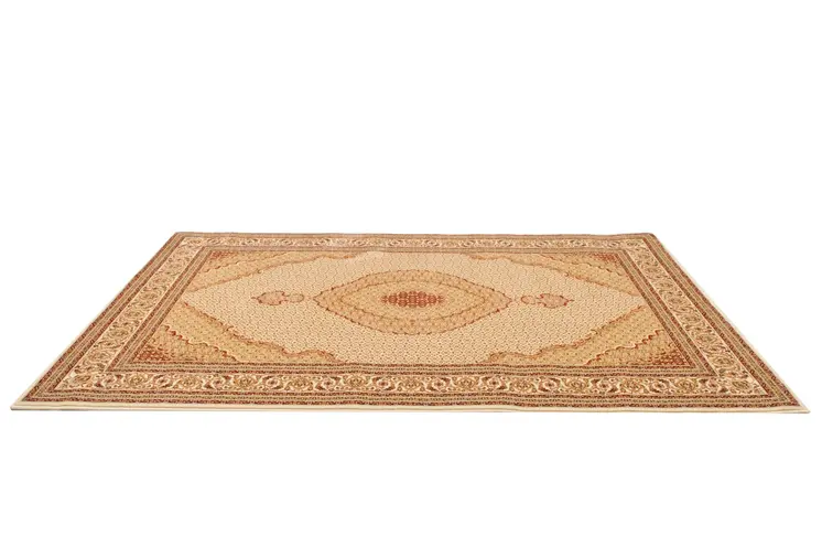 2' X 5' Red And Beige Moroccan Area Rug