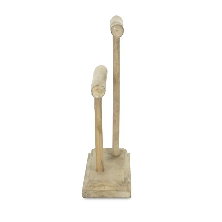 12" Brown Drift Wood Decorative Jewelry Holder