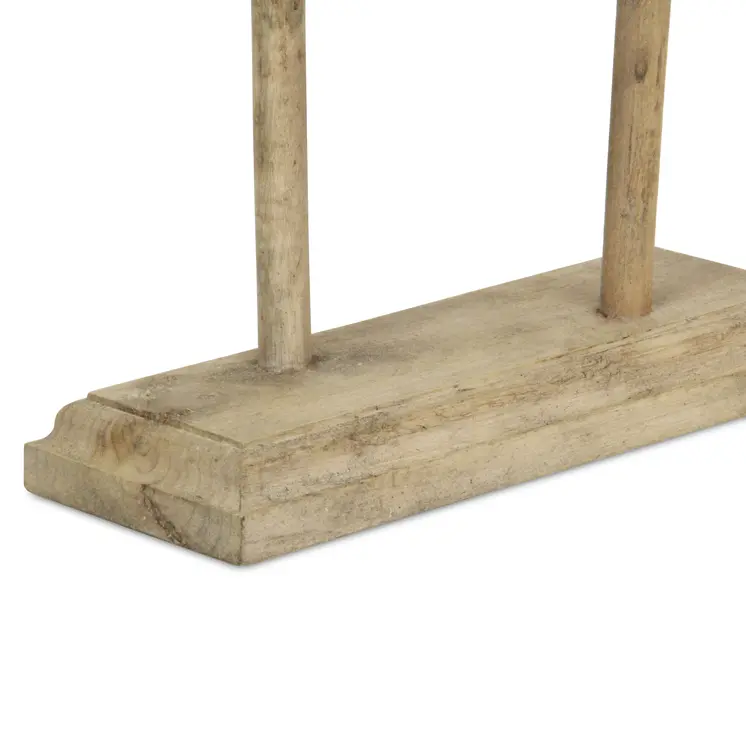 12" Brown Drift Wood Decorative Jewelry Holder