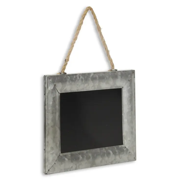 8" X 10" Gray Metal Hanging Chalkboard
