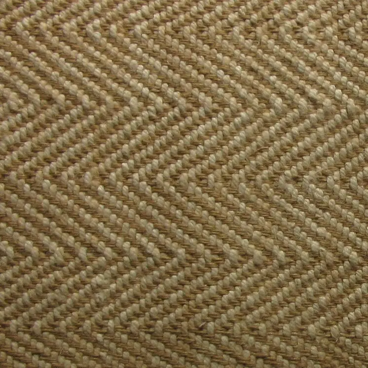 2' X 3' Beige And Brown Jute Abstract Geometric Hand Woven Area Rug